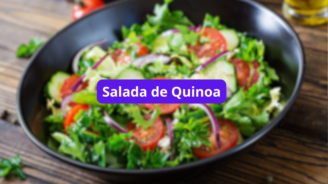 Salada de Quinoa com Vegetais Anti-inflamatórios: Nutrição, Sabor e Saúde em um Só Prato