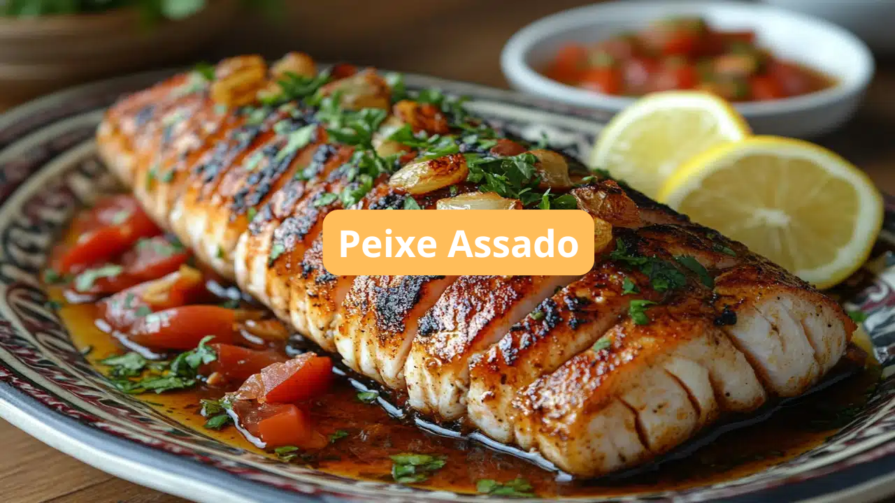 Peixe Assado com Ervas Anti-inflamatórias: Sabor e Saúde no Mesmo Prato